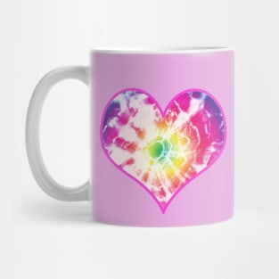 Rainbow Tie Dye Sunburst Mug